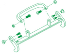 Folding Lock Handle - Go Go Carbon