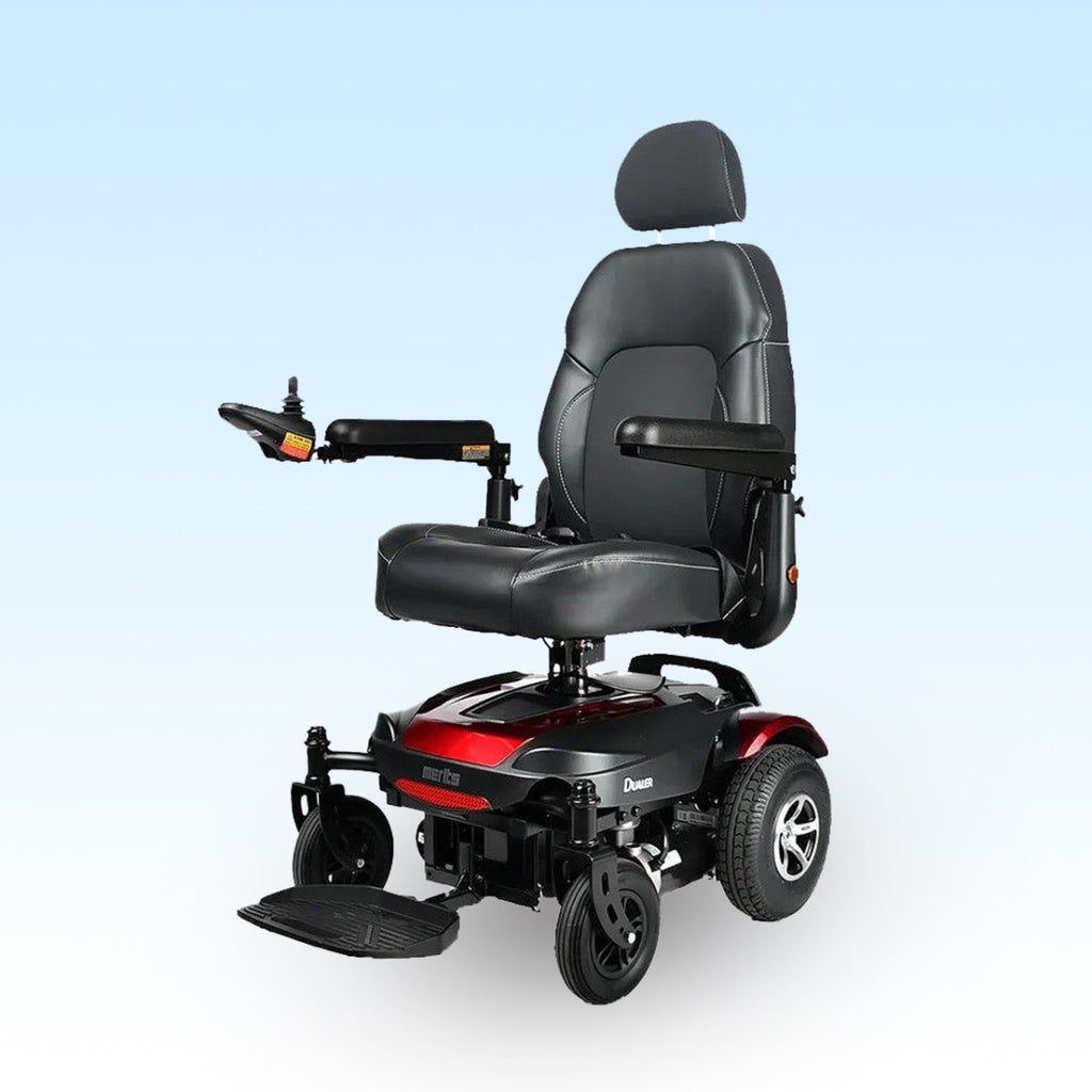 Merits Health P-312 Compact FWD/RWD Dualer Power Wheelchair - New