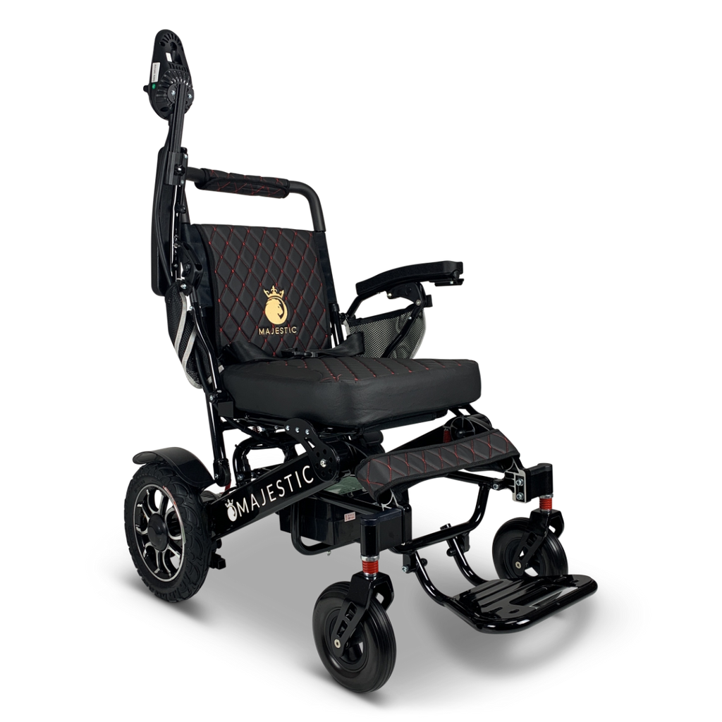 MAJESTIC IQ-7000 Auto Folding Remote Controlled Electric Wheelchair - ComfyGo
