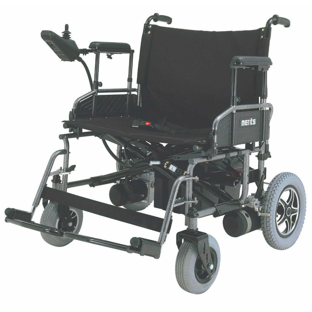 Merits Health P-181 Heavy-Duty Folding Power Wheelchair - New
