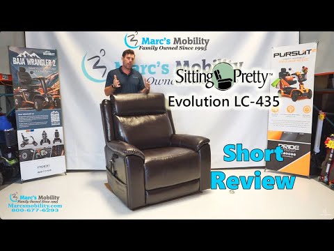 Pride Sitting Pretty Evolution 3 Position lift Recliner - Short Review - LC-435