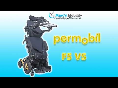 Permobil F5 Vertical Standing Powerchair in Yellow - Review # 8897