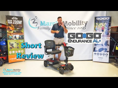Go Go Endurance AL+ Lithium Mobility Scooter - Short Review