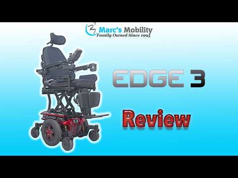 Quantum Edge 3 Loaded in Red with Attendant Control - Review # 8826
