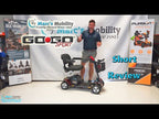 Go Go Sport 4 Wheel Scooter with Large Tires and Small Turn Radius - Short Review