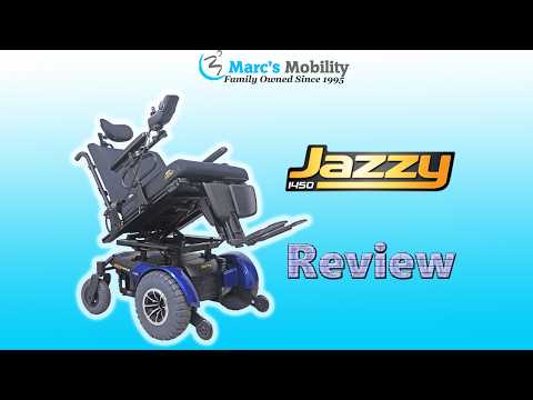Jazzy 1450 Bariatric Powerchair with Tilt & Legs - Review # 8942