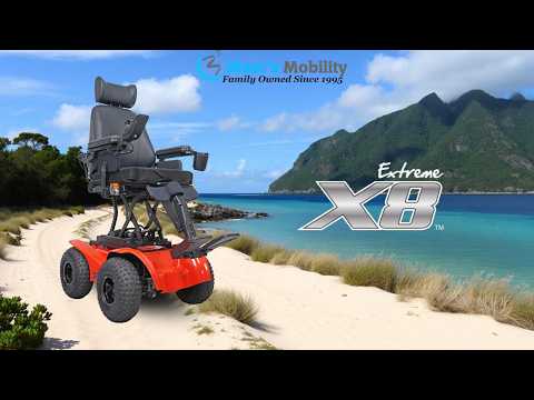 Extreme 8 All Terrain Powerchair with ALL Electric Features - Review # 9028