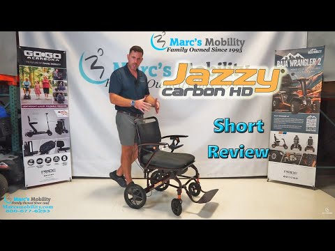 Jazzy Carbon HD - Best Heavy Duty Travel Powerchair - Short Review