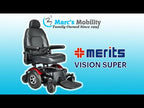 Merits Vision Super With Seat Lift 400 Lb Capacity with 10" Seat Lift P3275 or P3274 Review
