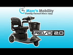 Pride Mobility Revo 2.0 Mobility Scooter - Heavy Duty 400LB - Portable Travel Scooter - Review