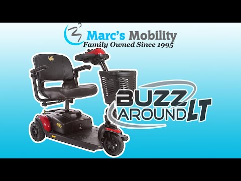 Buzzaround LT 3 wheel Portable Airline Approve Scooter - Full Review