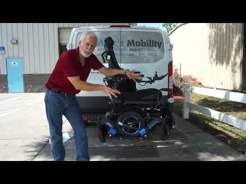 New Harmar AL 580 HDX Outside Vehicle Lift for HD Mid Wheel Drive Power Chairs
