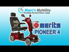 Merits Health Pioneer 4 - 4-Wheel Mobility Scooter Review
