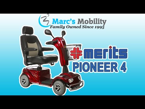 Merits Health Pioneer 4 - 4-Wheel Mobility Scooter Review
