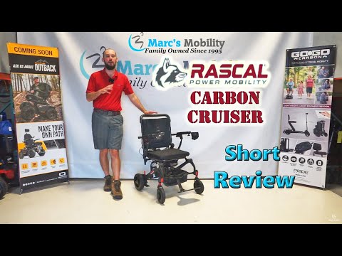 Rascal Carbon Cruiser - Affordable Folding Powerchair - Short Review