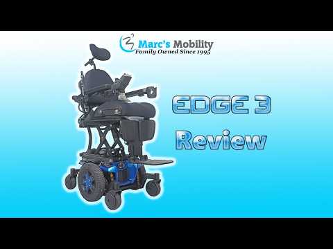 Quantum Edge 3 Powerchair Loaded in Blue - Review # 9022