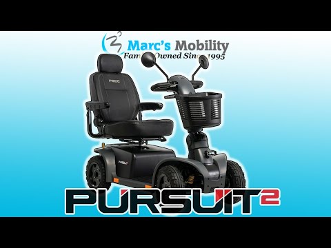 Pride Pursuit 2 - SC7132 Fast Mobility Scooter with Lithium Batteries - Full Review @PrideMobility