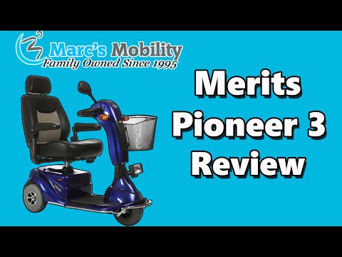 Merits Pioneer 3 - S131 3-Wheel Mobility Scooter - Full Review
