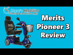 Merits Pioneer 3 - S131 3-Wheel Mobility Scooter - Full Review