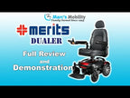 Merits Dualer - Front and Rear Wheel Drive Powerchair with Seatlift - Review and Demonstration