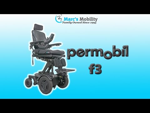 Permobil F3 Loaded with Seat Lift, Tilt, Recline, and Legs - Review # 8169