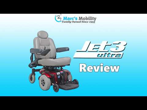 Jazzy Jet 3 Ultra Classic Powerchair in Red - Review # 8946