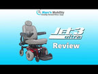 Jazzy Jet 3 Ultra Classic Powerchair in Red - Review # 8946