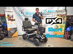 Pride PX4 - Short Review - All Terrain Mobility Scooter with 500 lb Capacity!