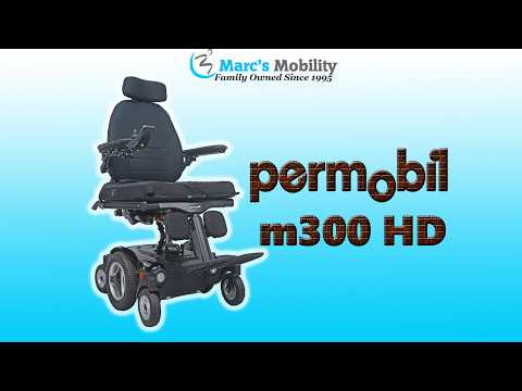 Permobil M300 HD Fully Loaded Powerchair in Black - Review # 8864