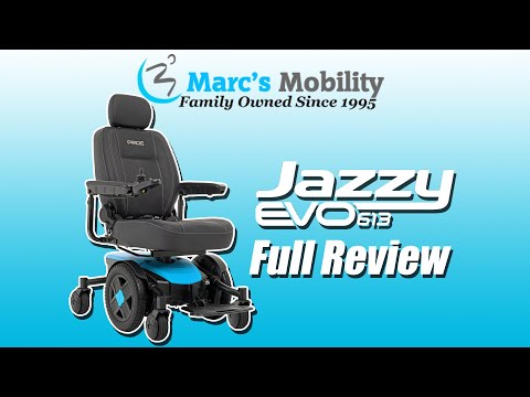 Jazzy Evo 613 Li - Lithium Power Chair Full Review