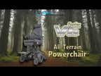 Frontier V6 Extreme Mid Wheel Drive Powerchair - Go Nearly Anywhere!