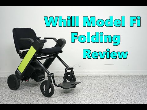 Whill Model Fi - Folding Air Line Approved Folding Scooter - Portable Scooter - Full Review