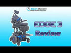 Quantum Edge 3 Powerchair with 12" Seat Lift in Blue - Review # 8871