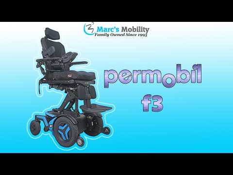 Permobil F3 Loaded with 12" Seat Lift & Anterior Tilt - Review # 8947