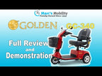 Golden Companion 3 Wheel Scooter Update! Full Review and Demonstration - GC340