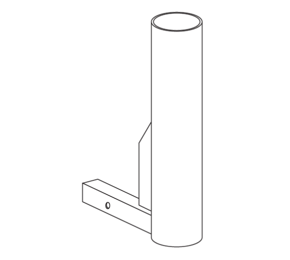 Single Cane Crutch Holder