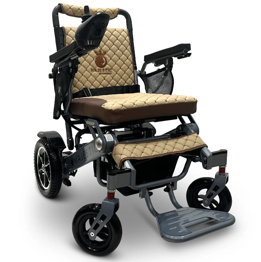 MAJESTIC IQ-7000 Auto Folding Remote Controlled Electric Wheelchair - ComfyGo