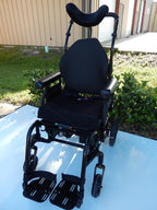 Sunrise Medical Quickie IRIS Manual Wheelchair with ELECTRIC TILT - Used Wheelchairs (Black)