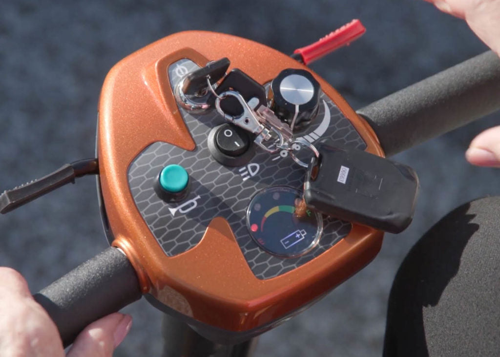 EV Rider Transport AF 4-Wheel Folding Mobility Scooter