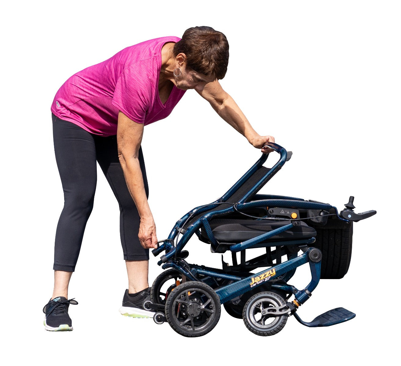 Jazzy Carbon 27 Ultra-Lightweight Folding Power Wheelchair