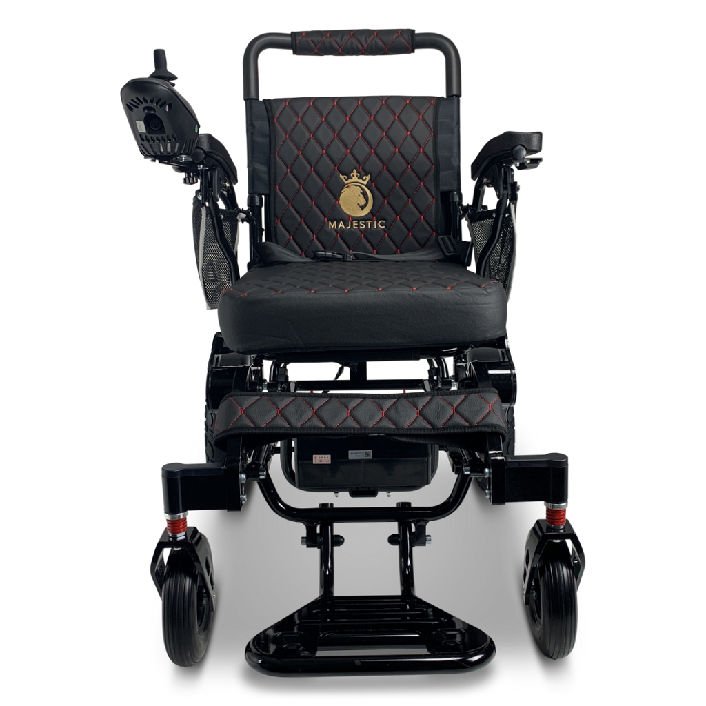 MAJESTIC IQ-7000 Auto Folding Remote Controlled Electric Wheelchair - ComfyGo