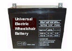 Wheelchair & Scooter Universal Battery - 21/ 22 Amp 12 Volt Deep Cycle