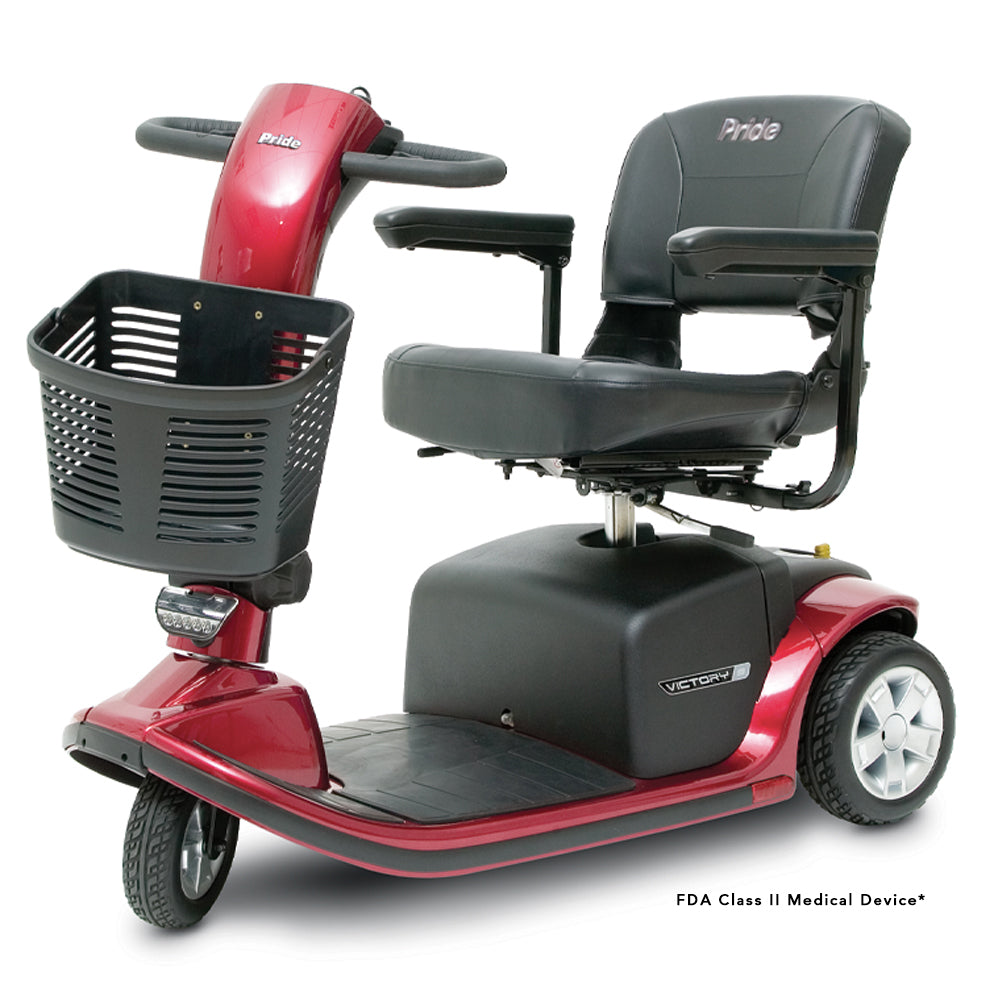 Pride Victory 9 3-Wheel Mobility Scooter - New