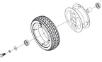 Front Wheel Assembly (2) - Go Go Carbon