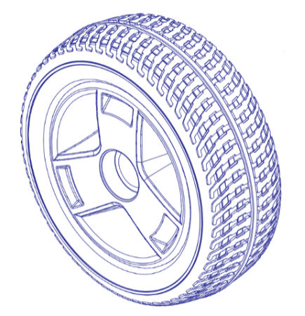 Rear Wheel Assembly (2) - Go Go Sport