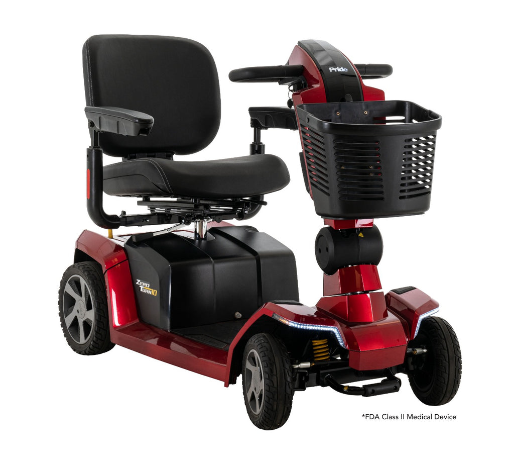 Pride Zero Turn ZT10 4-Wheel Mobility Scooter