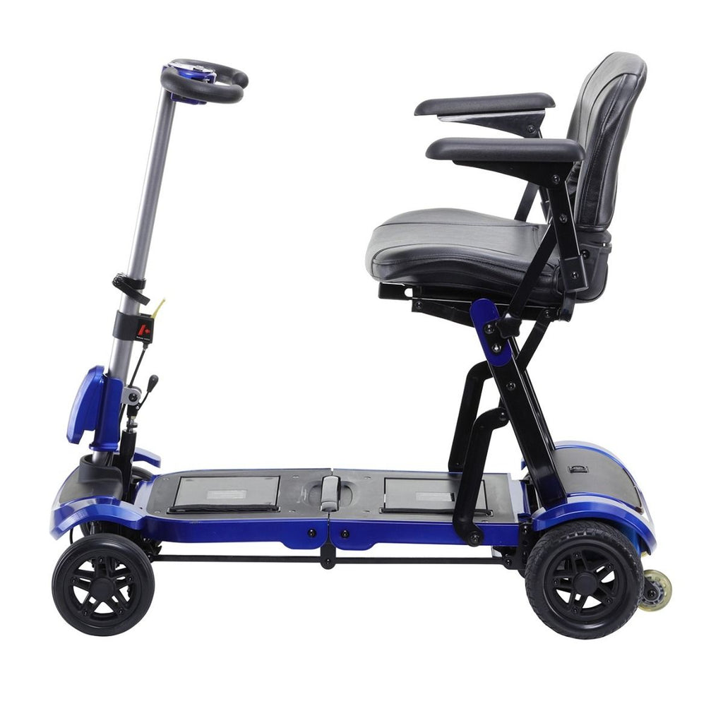 ZooMe Flex Ultra Compact Folding Travel 4 Wheel Scooter