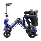 ZooMe Flex Ultra Compact Folding Travel 4 Wheel Scooter