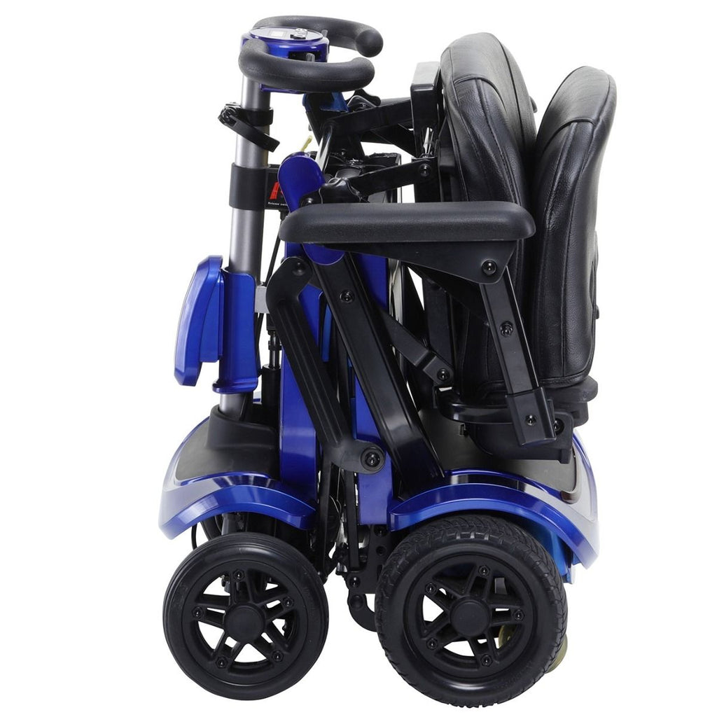 ZooMe Flex Ultra Compact Folding Travel 4 Wheel Scooter