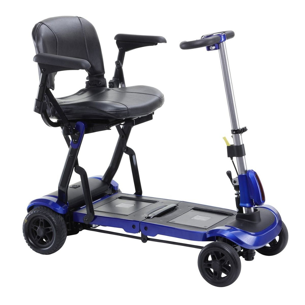 ZooMe Flex Ultra Compact Folding Travel 4 Wheel Scooter